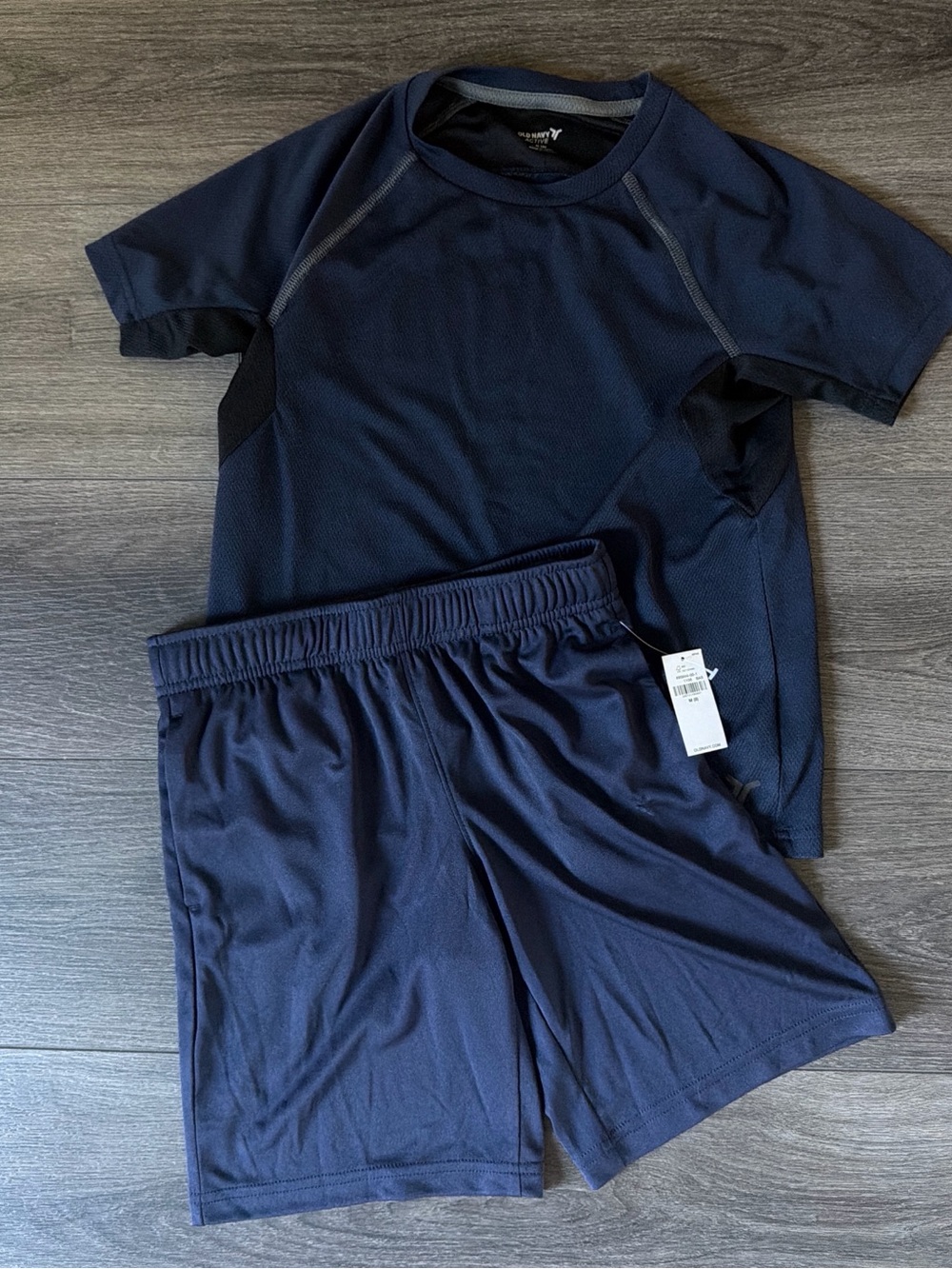 2pc Athletic Tee NWT Old Navy basketball Shorts Set Sz 8